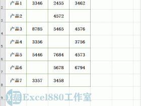 Excel不连续空白单元格太多,如何批量填充内容?