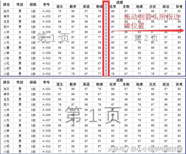 Excel技巧：两页的表格怎样打印成1页？3个方法就是这么简单任性