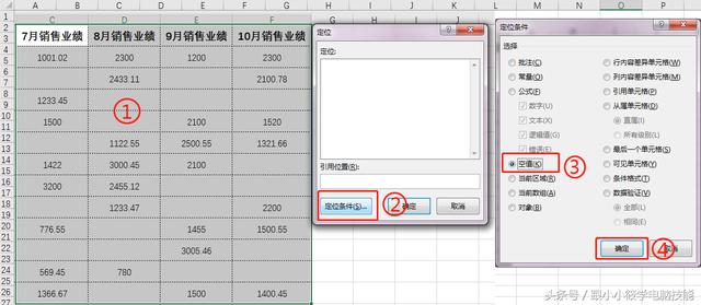 「Excel技巧」空位处补0有方法，定位还是替换你来选！