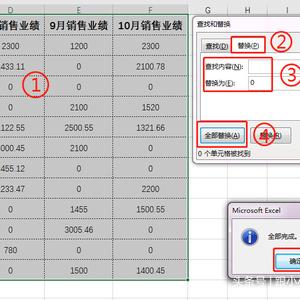 「Excel技巧」空位处补0有方法，定位还是替换你来选！ 图文