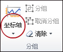 坐标轴选项